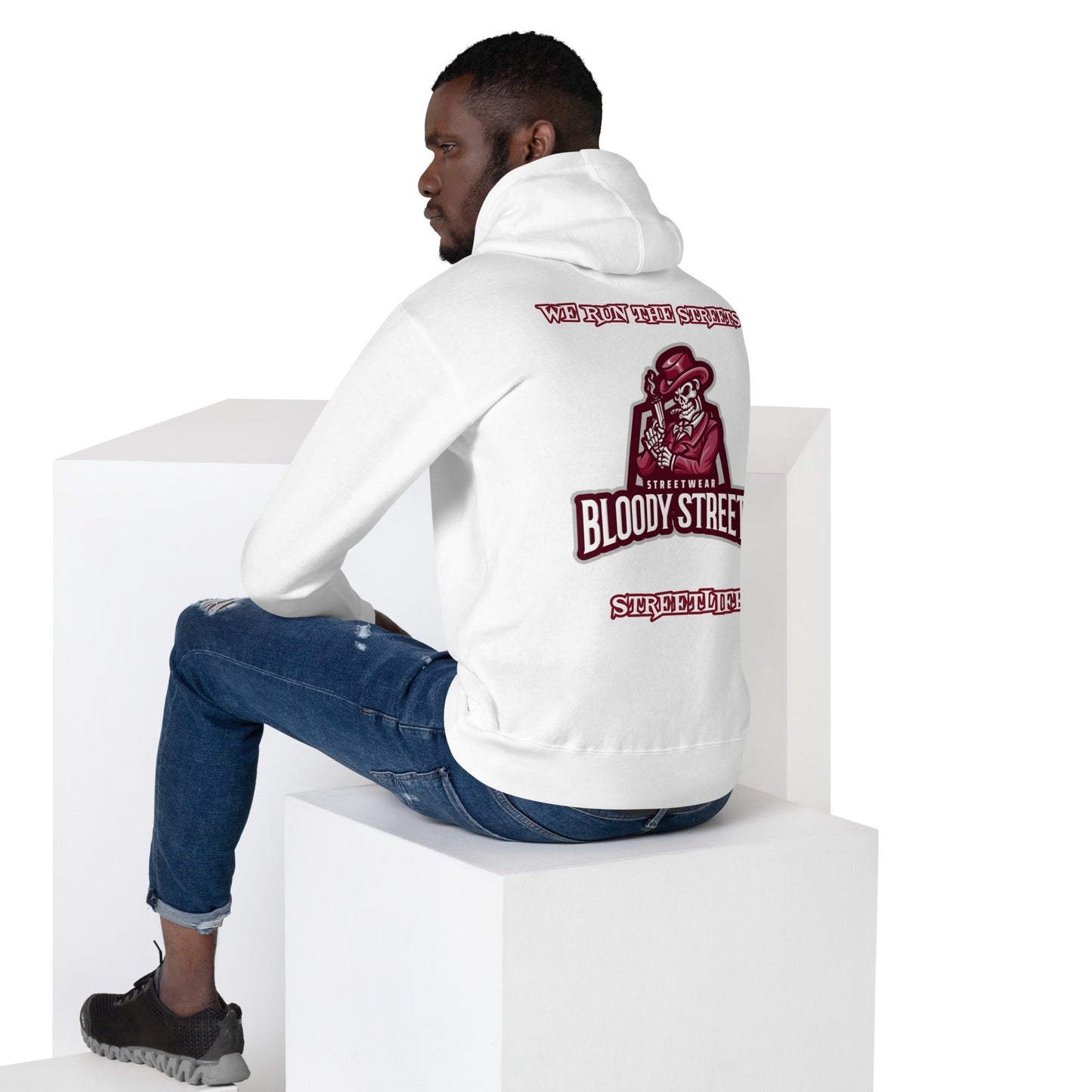We Run The Streets - BLOODY-STREETS.DE Streetwear Herren und Damen Hoodies, T-Shirts, Pullis