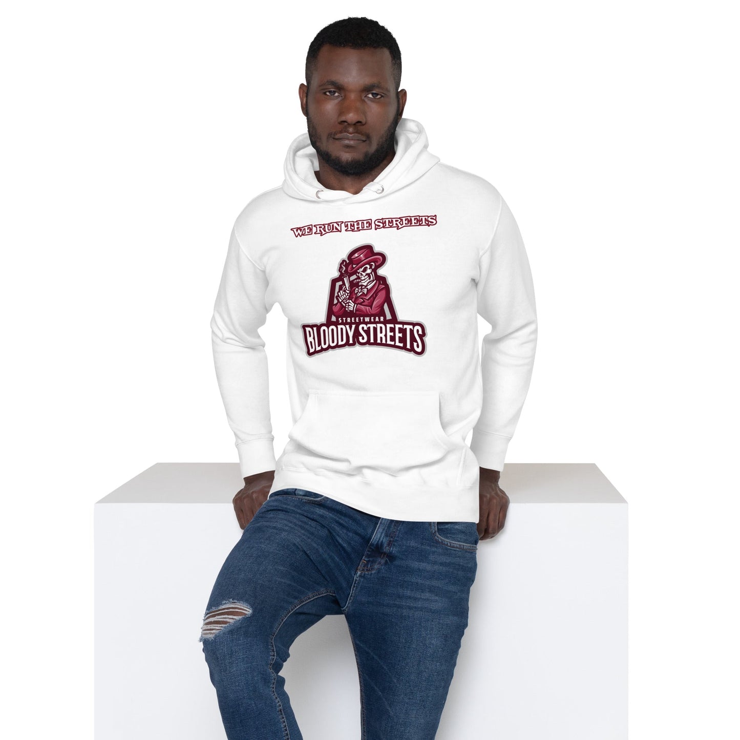 We Run The Streets - BLOODY-STREETS.DE Streetwear Herren und Damen Hoodies, T-Shirts, Pullis