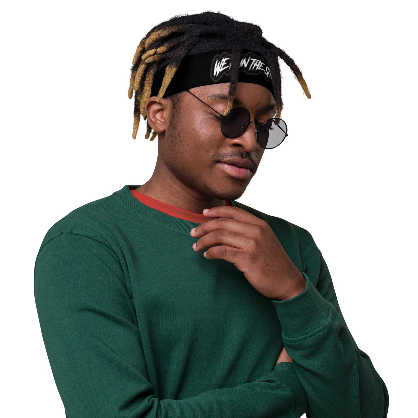 We Run The Streets BLACK Stirnband - BLOODY-STREETS.DE Streetwear Herren und Damen Hoodies, T-Shirts, Pullis