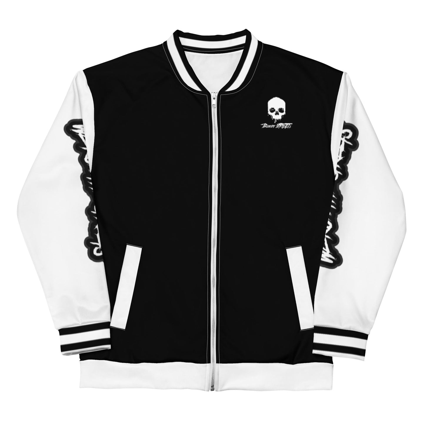 We Run The Streets Unisex Bomberjacke - BLOODY-STREETS.DE Streetwear Herren und Damen Hoodies, T-Shirts, Pullis