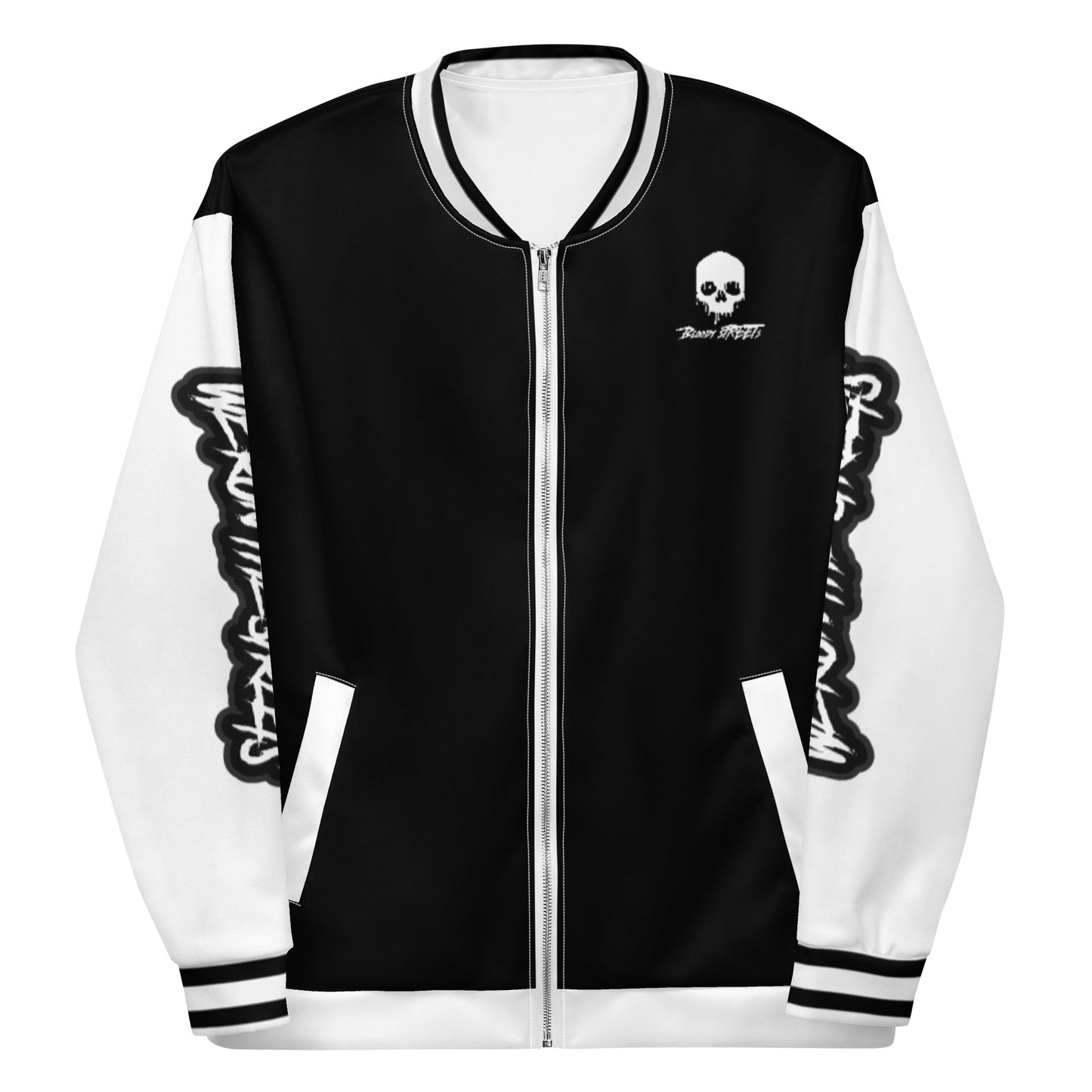 We Run The Streets Unisex Bomberjacke - BLOODY-STREETS.DE Streetwear Herren und Damen Hoodies, T-Shirts, Pullis