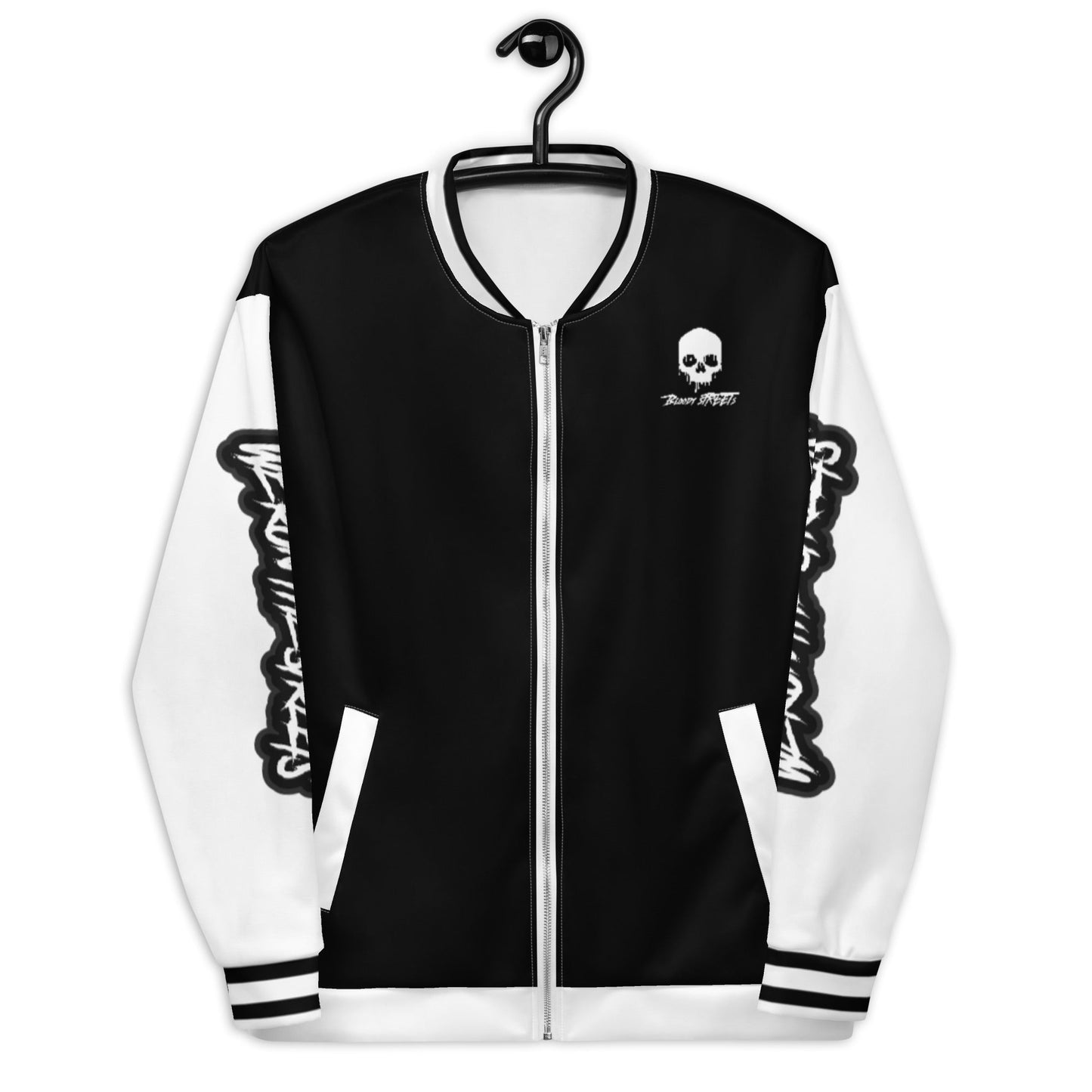 We Run The Streets Unisex Bomberjacke - BLOODY-STREETS.DE Streetwear Herren und Damen Hoodies, T-Shirts, Pullis