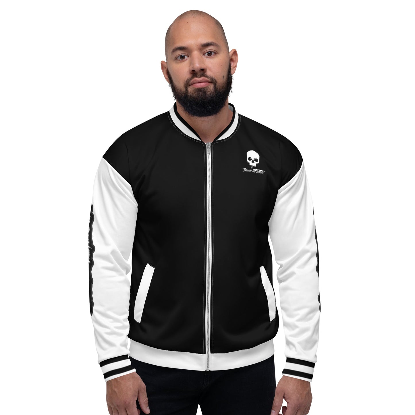 We Run The Streets Unisex Bomberjacke - BLOODY-STREETS.DE Streetwear Herren und Damen Hoodies, T-Shirts, Pullis