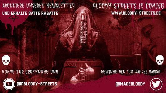 BLOODY STREETWEAR BY BLOODY STREETS - WIR SIND DA - HAST DU ANGST? - BLOODY-STREETS.DE