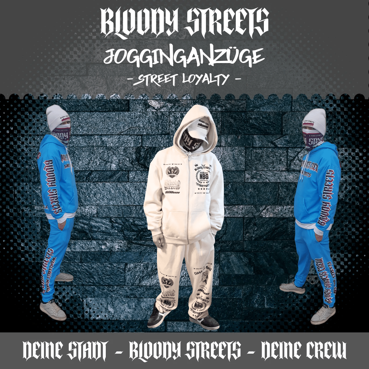 BLOODY STREETS CREW MEMBER JOGGINGANZÜGE
