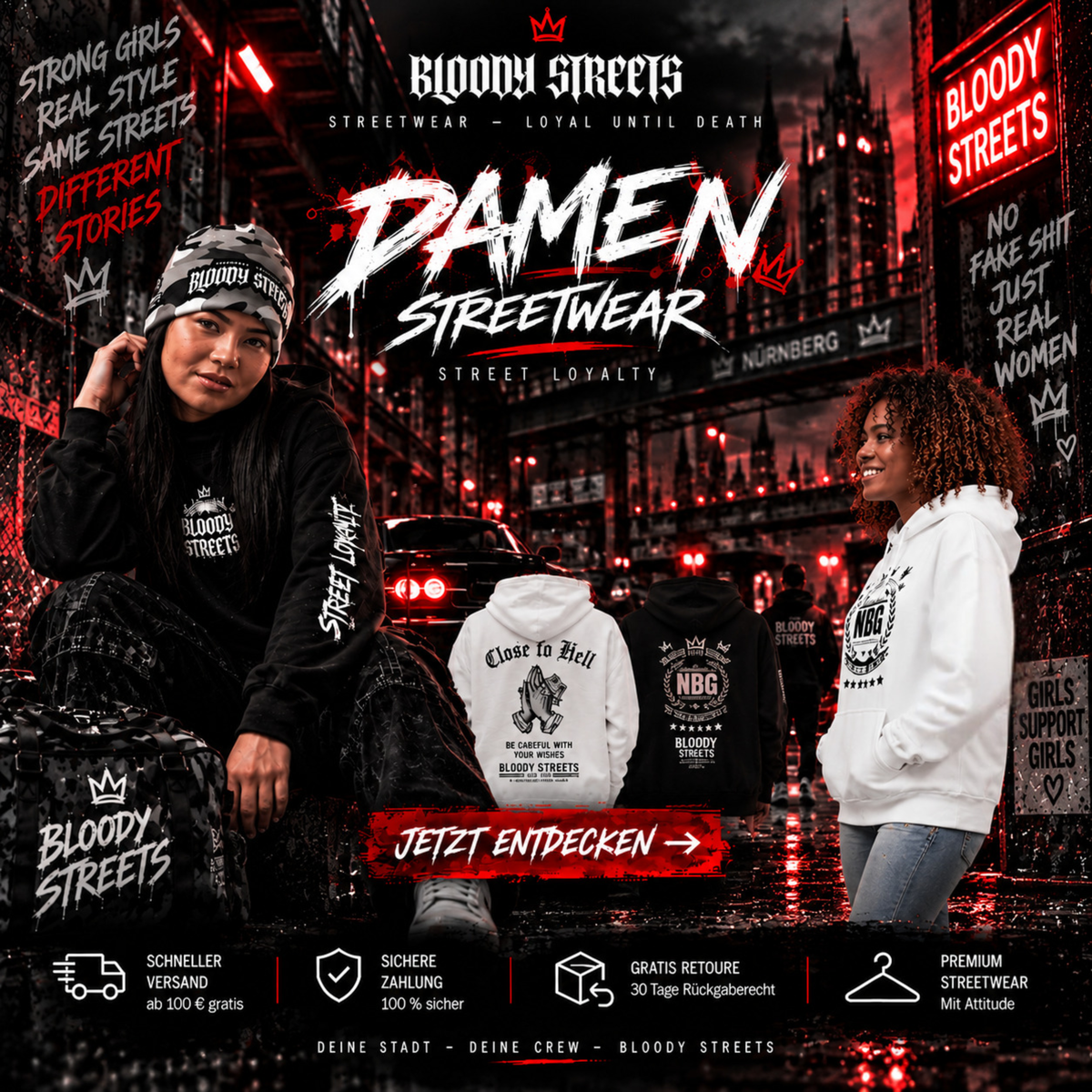 DAMEN STREETWEAR