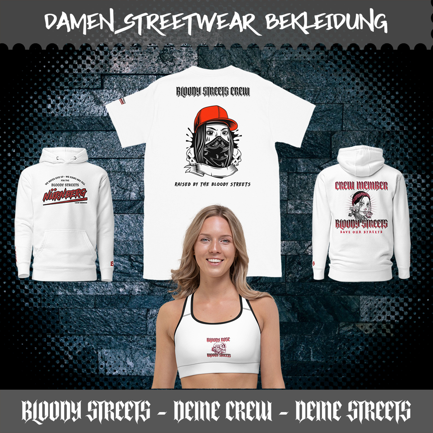 STREETWEAR BEKLEIDUNG DAMEN