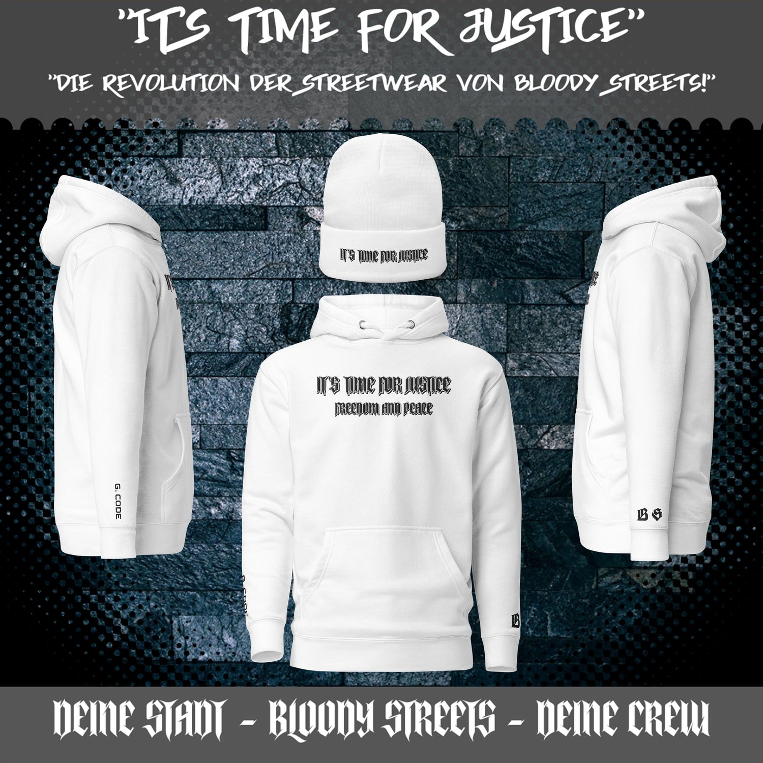 IT´S TIME FOR JUSTICE - BLOODY-STREETS.DE