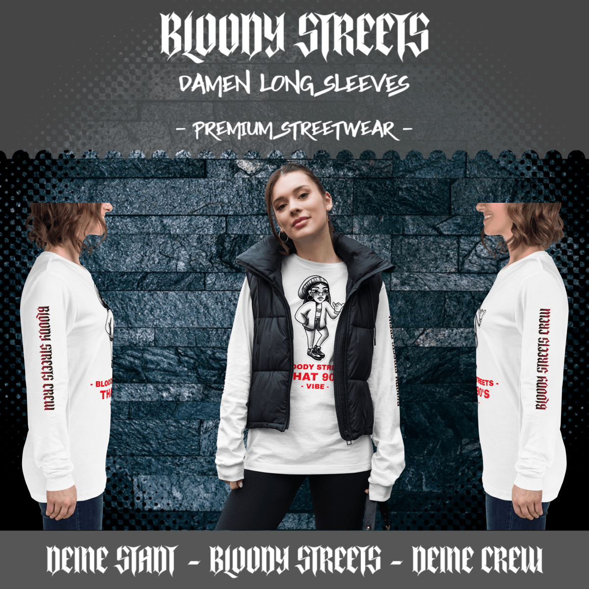 STREETWEAR LONGSLEEVE DAMEN