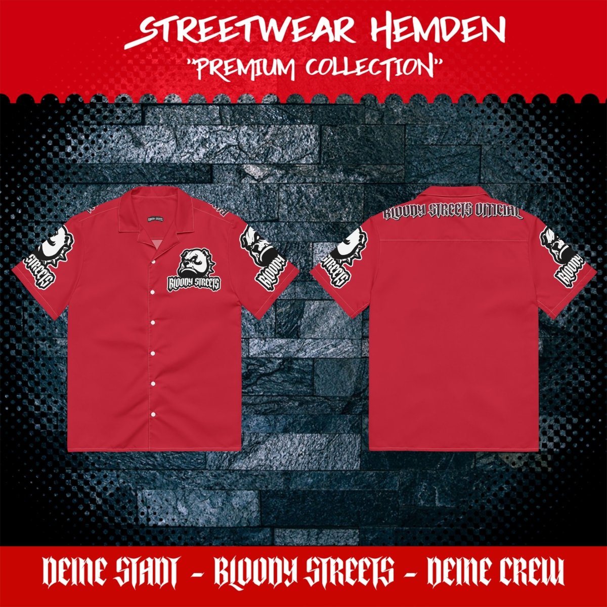 Streetwear Hemden - BLOODY-STREETS.DE