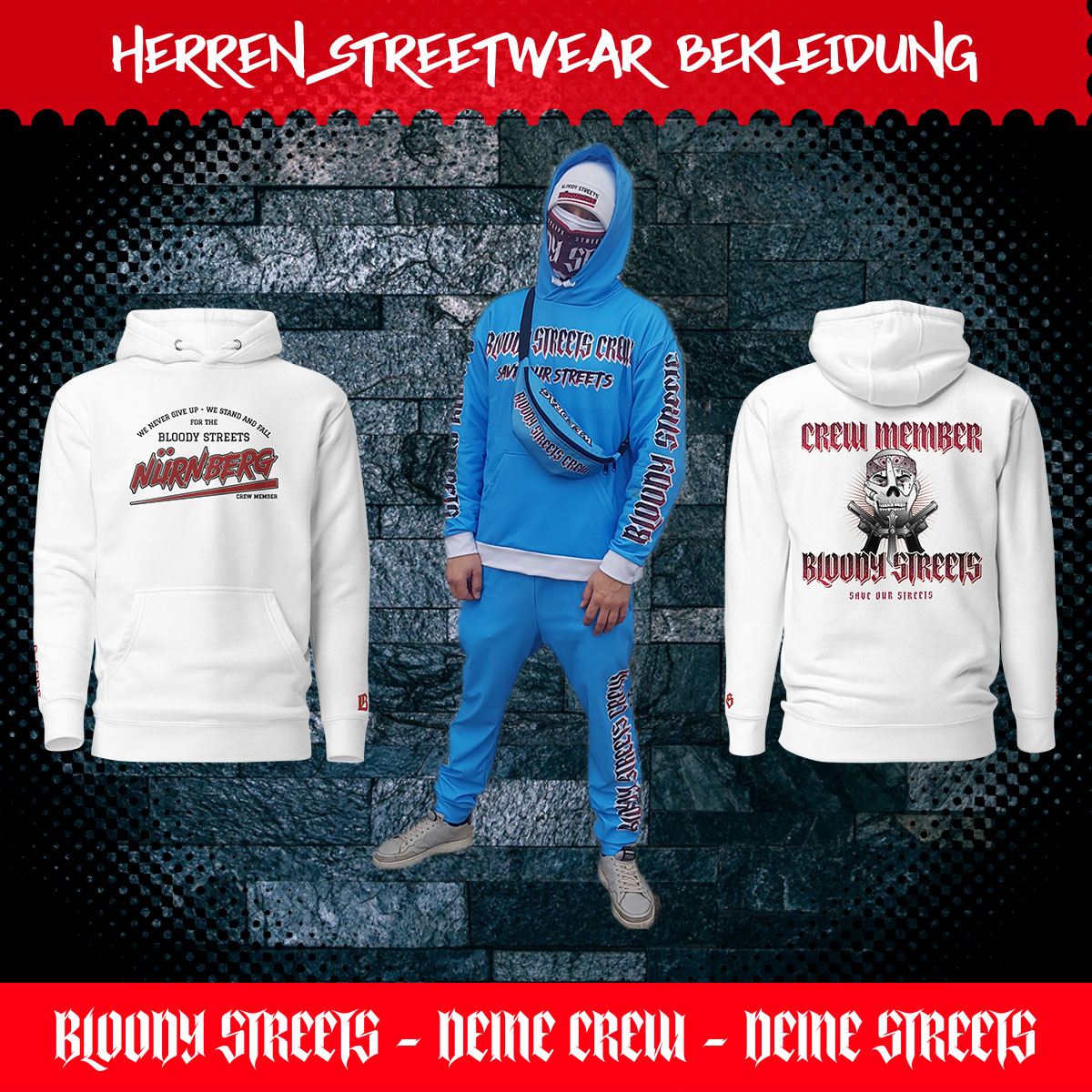 HERREN STREETWEAR BEKLEIDUNG