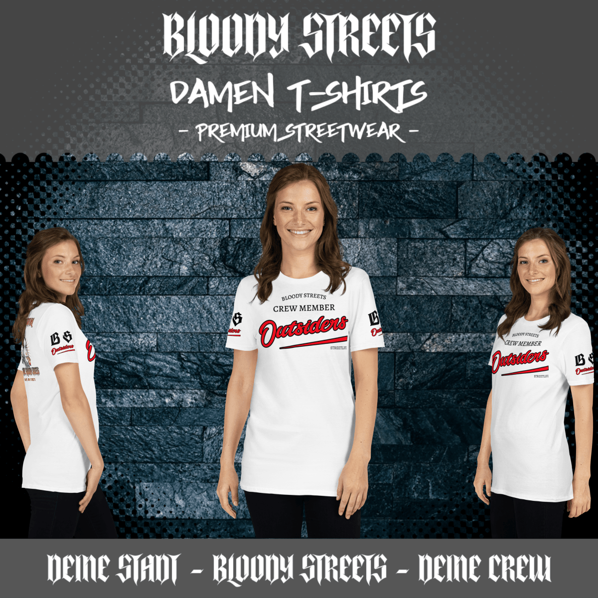 STREETWEAR T-SHIRT DAMEN