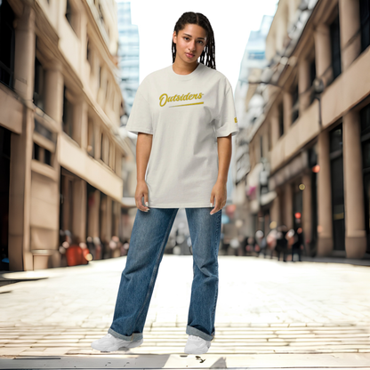 Oversized Streetwear T-Shirt BS - OUTSIDERS Vers. 2 mit verwaschenem Look