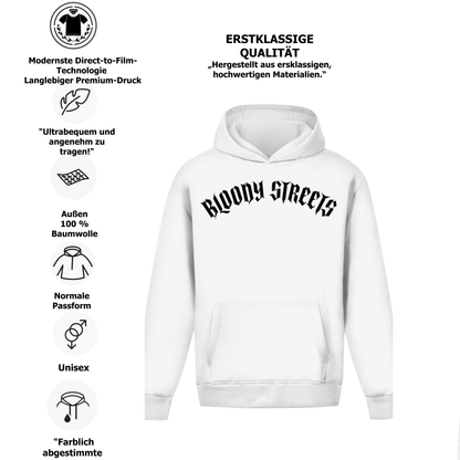 Oversize Hoodie Ohne Kordel BS333