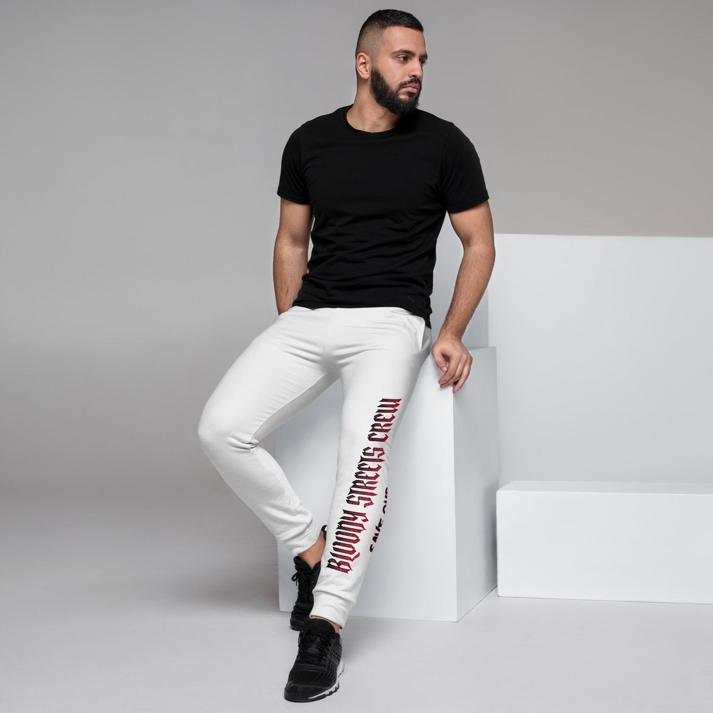 Bloody Streets Crew Herren-Jogginghose - BLOODY-STREETS.DE Streetwear Herren und Damen Hoodies, T-Shirts, Pullis