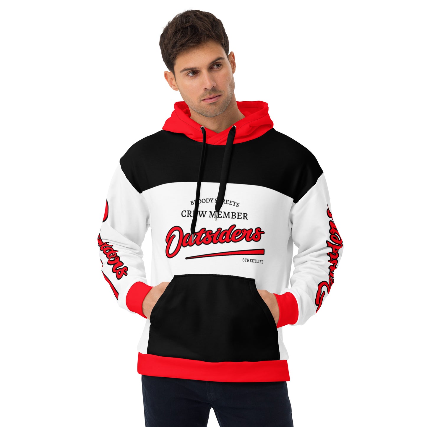 Streetwear Hoodie BS OUTSIDERS Unisex - BLOODY-STREETS.DE Streetwear Herren und Damen Hoodies, T-Shirts, Pullis