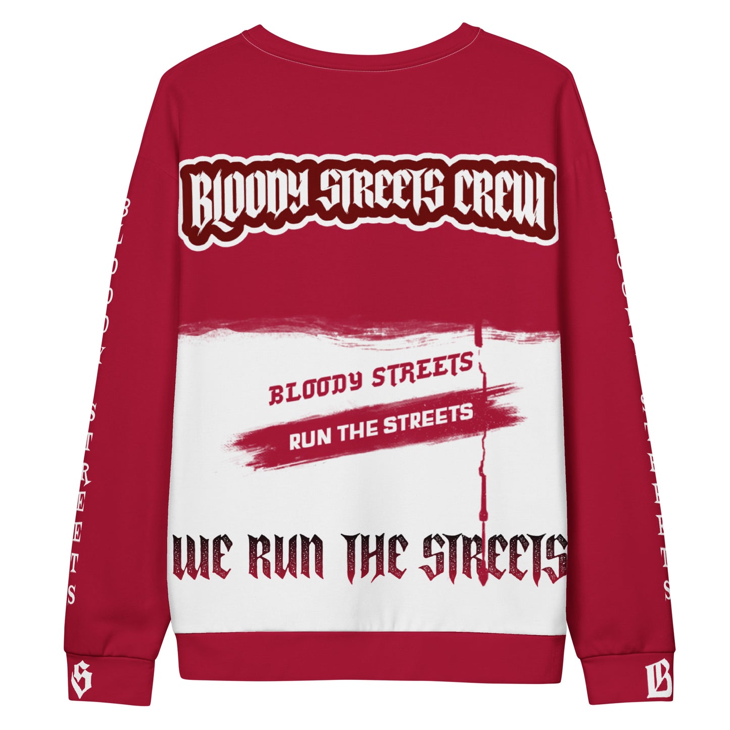 Streetwear Pullover - We Run The Streets: Das lässige Unisex Addribut für jeden Look - BLOODY-STREETS.DE Streetwear Herren und Damen Hoodies, T-Shirts, Pullis