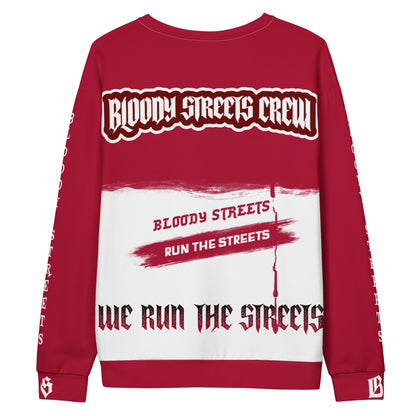 Streetwear Pullover - We Run The Streets: Das lässige Unisex Addribut für jeden Look - BLOODY-STREETS.DE Streetwear Herren und Damen Hoodies, T-Shirts, Pullis