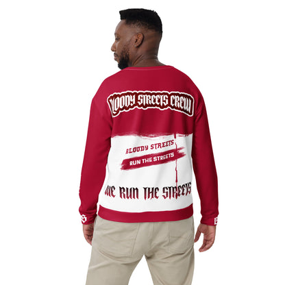 Streetwear Pullover - We Run The Streets: Das lässige Unisex Addribut für jeden Look - BLOODY-STREETS.DE Streetwear Herren und Damen Hoodies, T-Shirts, Pullis