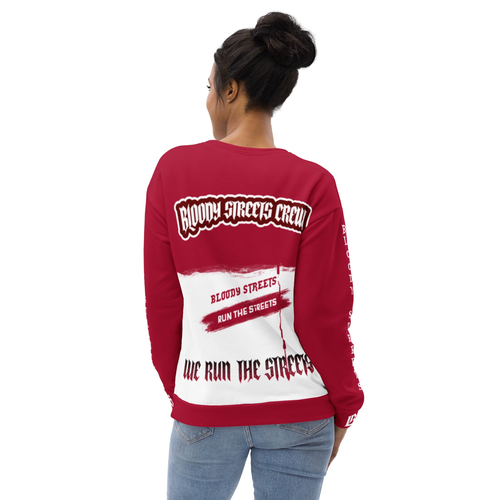 Streetwear Pullover - We Run The Streets: Das lässige Unisex Addribut für jeden Look - BLOODY-STREETS.DE Streetwear Herren und Damen Hoodies, T-Shirts, Pullis