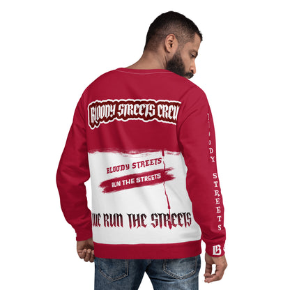 Streetwear Pullover - We Run The Streets: Das lässige Unisex Addribut für jeden Look - BLOODY-STREETS.DE Streetwear Herren und Damen Hoodies, T-Shirts, Pullis