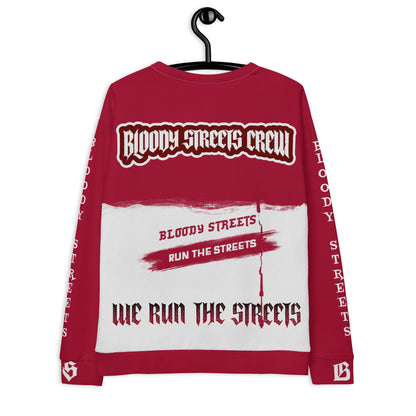 Streetwear Pullover - We Run The Streets: Das lässige Unisex Addribut für jeden Look - BLOODY-STREETS.DE Streetwear Herren und Damen Hoodies, T-Shirts, Pullis