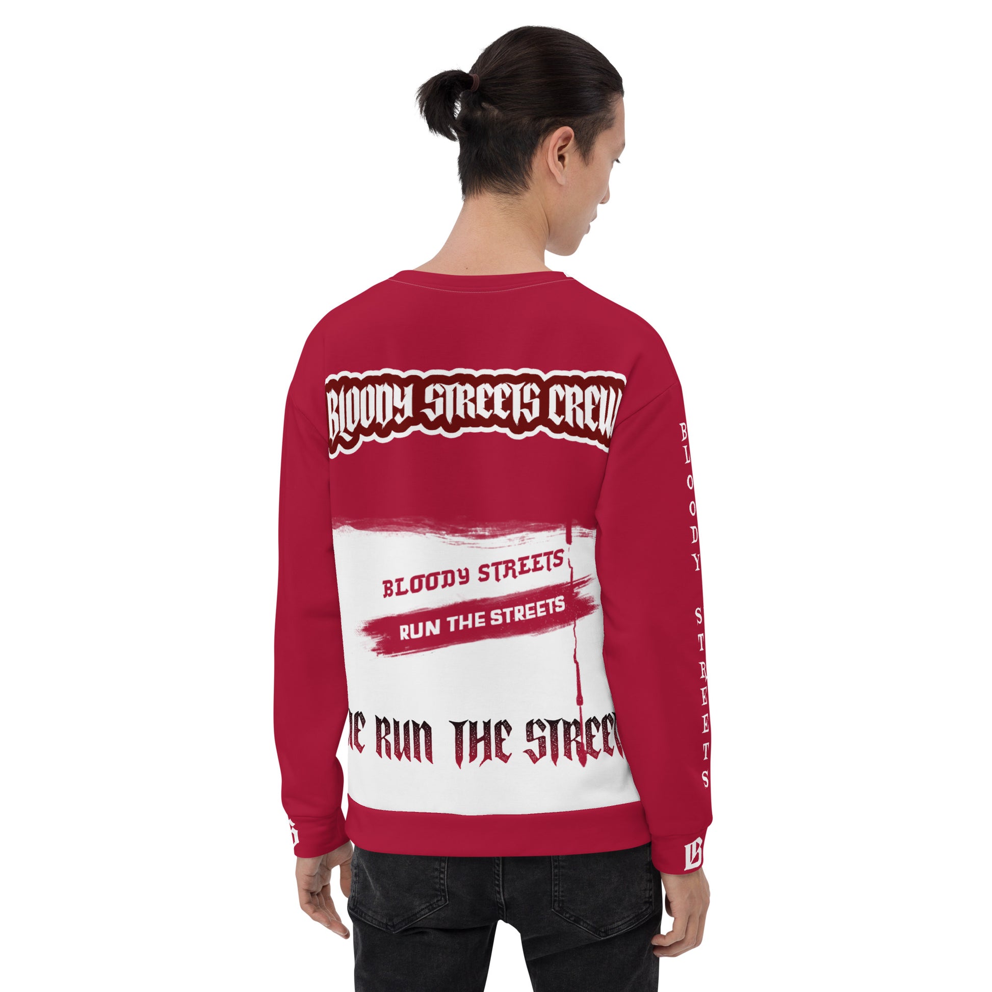 Streetwear Pullover - We Run The Streets: Das lässige Unisex Addribut für jeden Look - BLOODY-STREETS.DE Streetwear Herren und Damen Hoodies, T-Shirts, Pullis