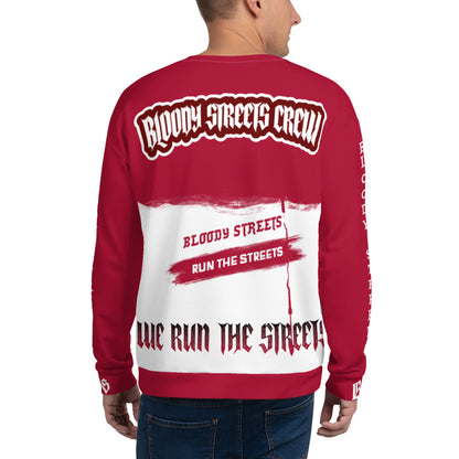 Streetwear Pullover - We Run The Streets: Das lässige Unisex Addribut für jeden Look - BLOODY-STREETS.DE Streetwear Herren und Damen Hoodies, T-Shirts, Pullis