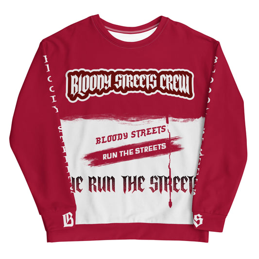 Streetwear Pullover - We Run The Streets: Das lässige Unisex Addribut für jeden Look - BLOODY-STREETS.DE Streetwear Herren und Damen Hoodies, T-Shirts, Pullis