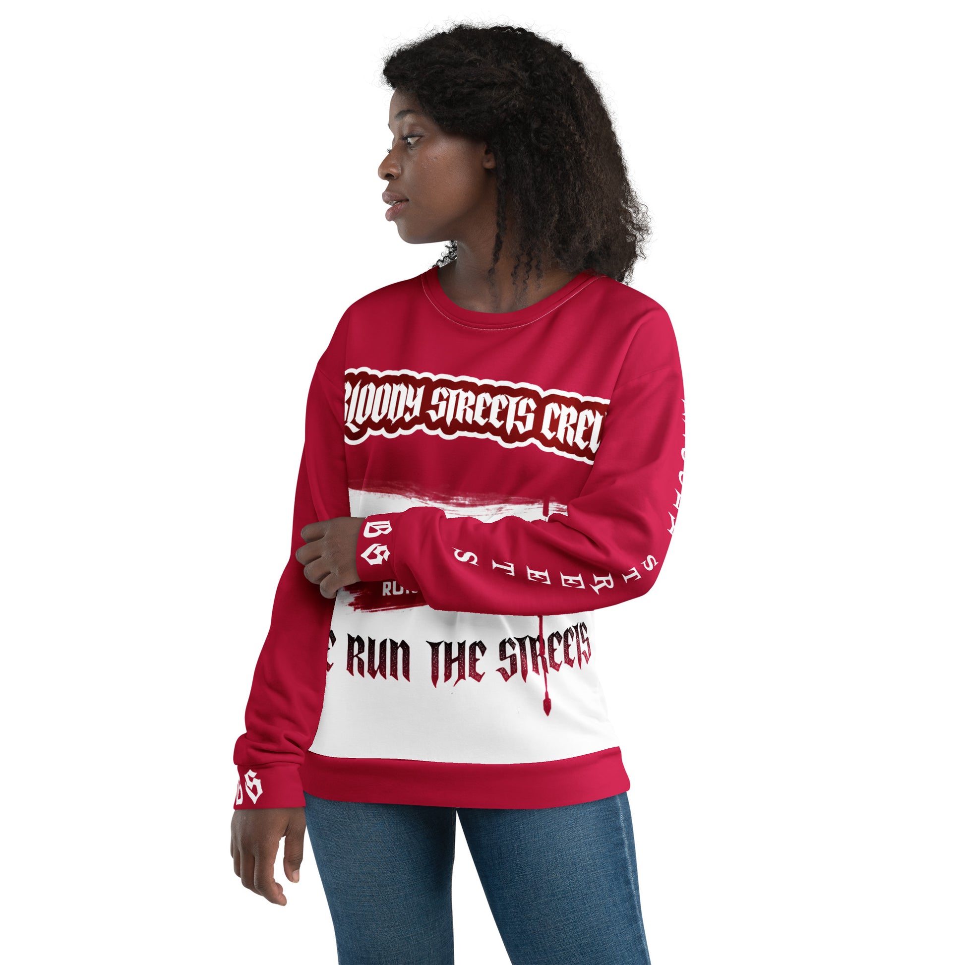 Streetwear Pullover - We Run The Streets: Das lässige Unisex Addribut für jeden Look - BLOODY-STREETS.DE Streetwear Herren und Damen Hoodies, T-Shirts, Pullis