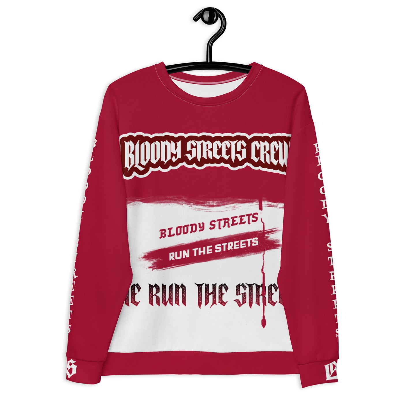 Streetwear Pullover - We Run The Streets: Das lässige Unisex Addribut für jeden Look - BLOODY-STREETS.DE Streetwear Herren und Damen Hoodies, T-Shirts, Pullis