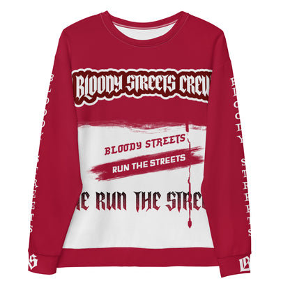 Streetwear Pullover - We Run The Streets: Das lässige Unisex Addribut für jeden Look - BLOODY-STREETS.DE Streetwear Herren und Damen Hoodies, T-Shirts, Pullis