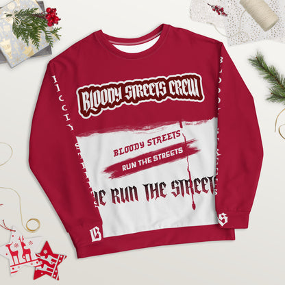 Streetwear Pullover - We Run The Streets: Das lässige Unisex Addribut für jeden Look - BLOODY-STREETS.DE Streetwear Herren und Damen Hoodies, T-Shirts, Pullis