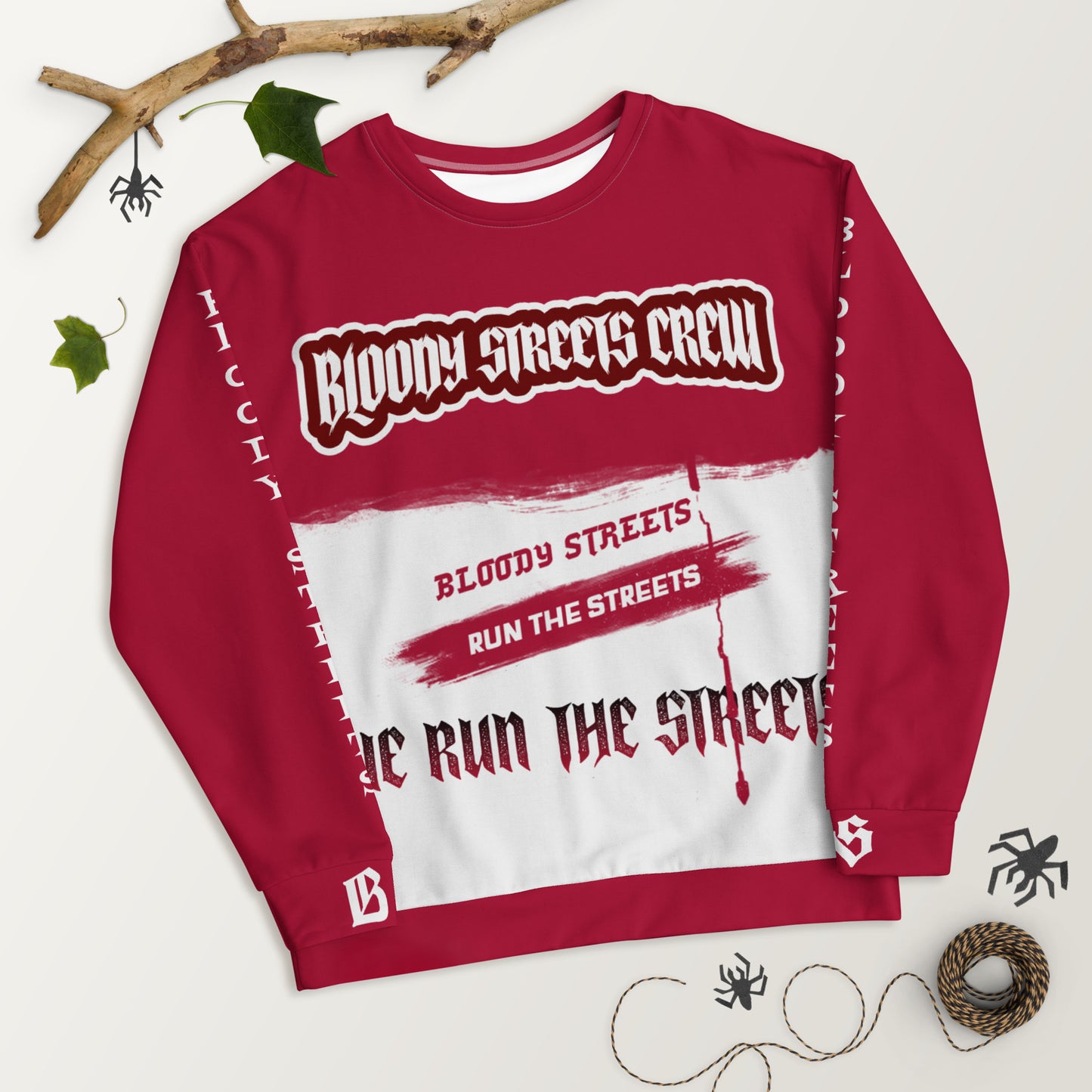 Streetwear Pullover - We Run The Streets: Das lässige Unisex Addribut für jeden Look - BLOODY-STREETS.DE Streetwear Herren und Damen Hoodies, T-Shirts, Pullis