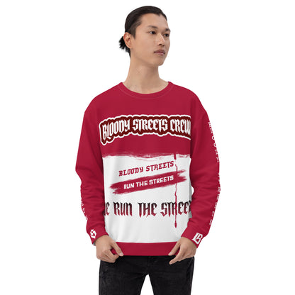 Streetwear Pullover - We Run The Streets: Das lässige Unisex Addribut für jeden Look - BLOODY-STREETS.DE Streetwear Herren und Damen Hoodies, T-Shirts, Pullis