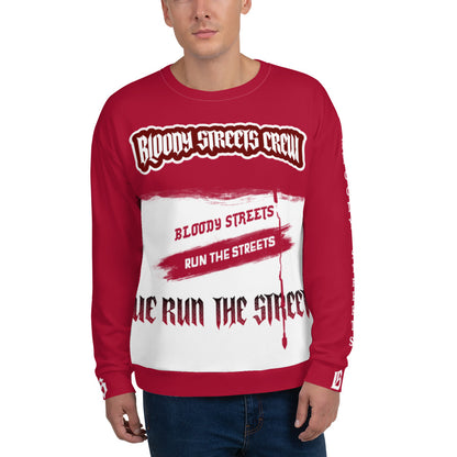 Streetwear Pullover - We Run The Streets: Das lässige Unisex Addribut für jeden Look - BLOODY-STREETS.DE Streetwear Herren und Damen Hoodies, T-Shirts, Pullis