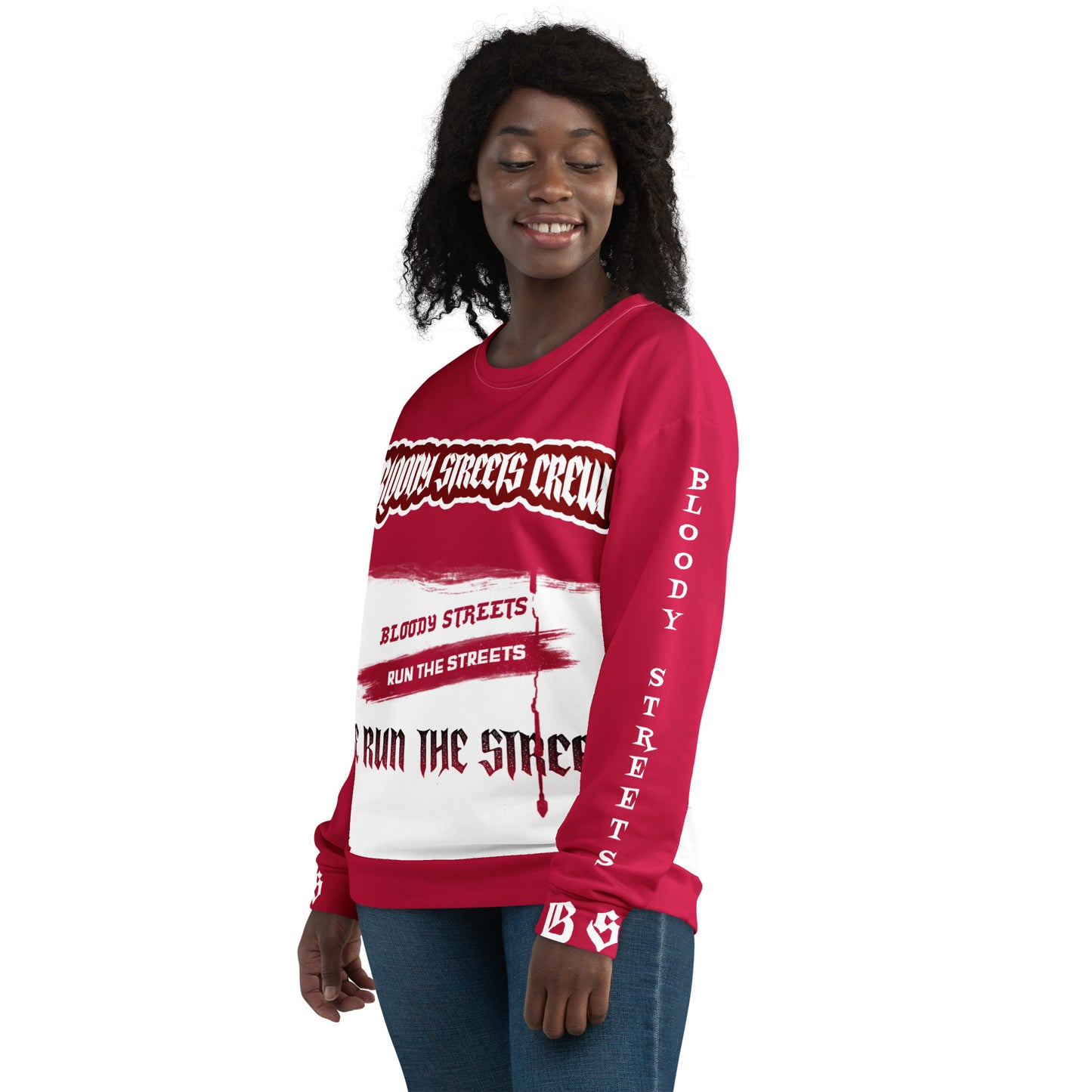 Streetwear Pullover - We Run The Streets: Das lässige Unisex Addribut für jeden Look - BLOODY-STREETS.DE Streetwear Herren und Damen Hoodies, T-Shirts, Pullis