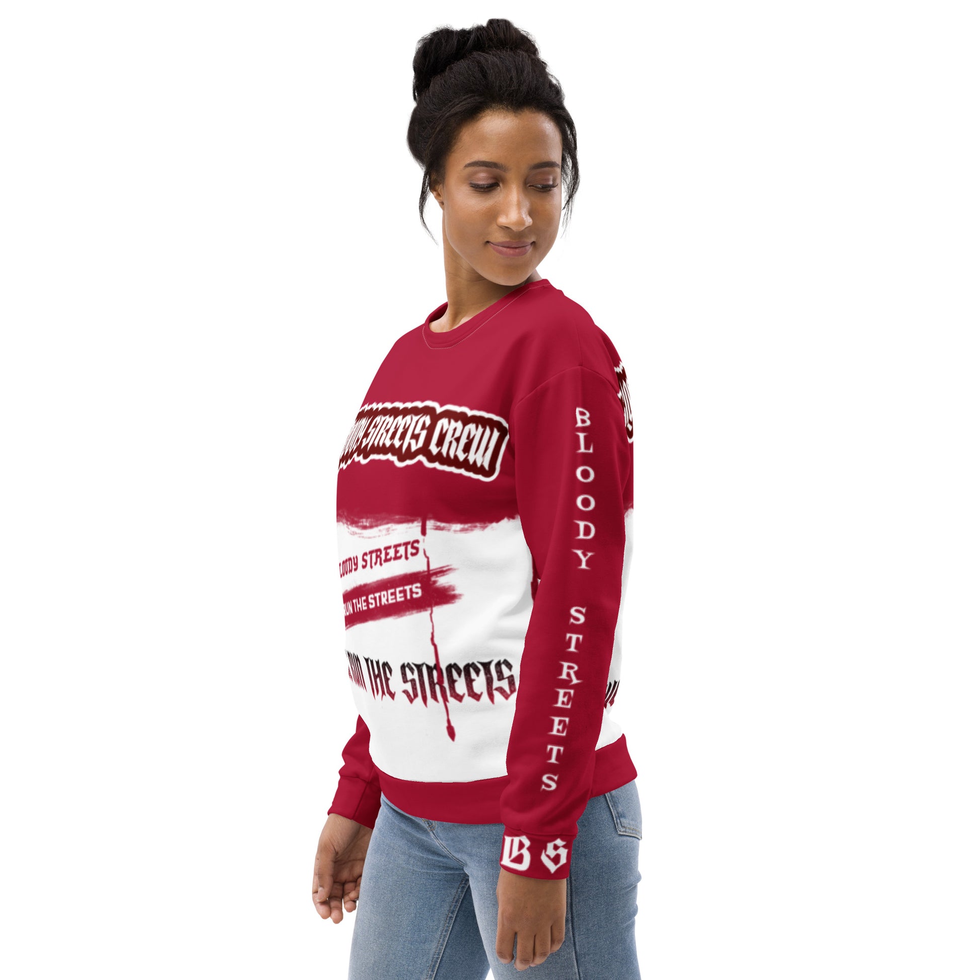 Streetwear Pullover - We Run The Streets: Das lässige Unisex Addribut für jeden Look - BLOODY-STREETS.DE Streetwear Herren und Damen Hoodies, T-Shirts, Pullis