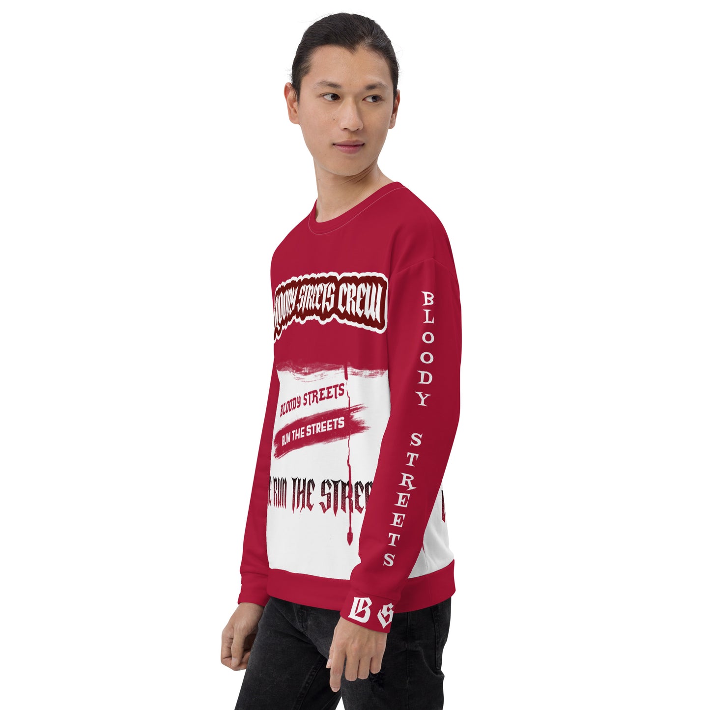 Streetwear Pullover - We Run The Streets: Das lässige Unisex Addribut für jeden Look - BLOODY-STREETS.DE Streetwear Herren und Damen Hoodies, T-Shirts, Pullis