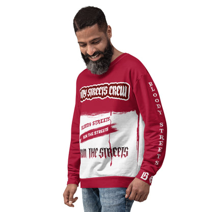 Streetwear Pullover - We Run The Streets: Das lässige Unisex Addribut für jeden Look - BLOODY-STREETS.DE Streetwear Herren und Damen Hoodies, T-Shirts, Pullis