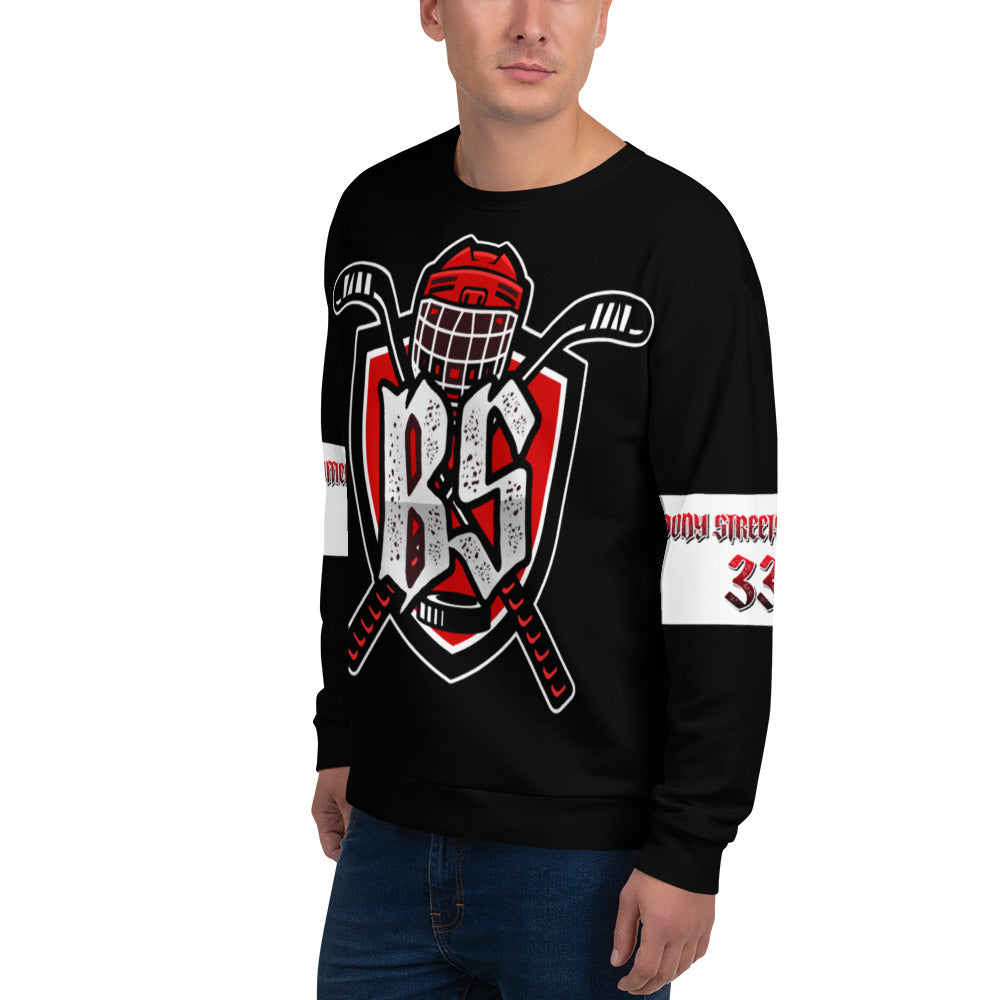 Bloody Streets Hockey Unisex Pullover - BLOODY-STREETS.DE Streetwear Herren und Damen Hoodies, T-Shirts, Pullis