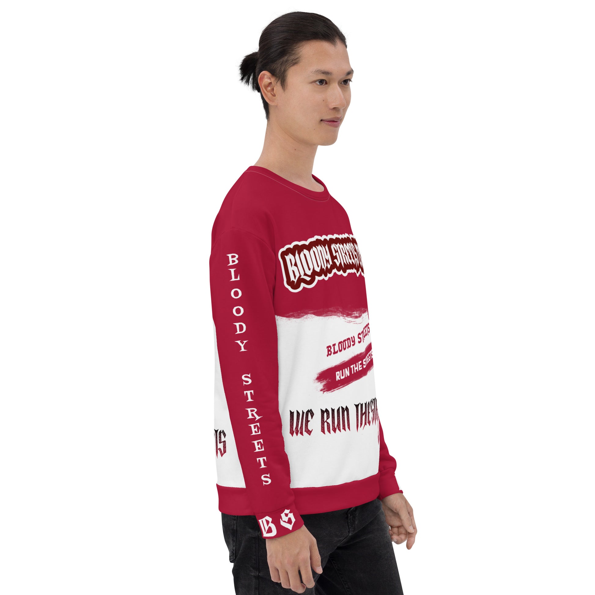 Streetwear Pullover - We Run The Streets: Das lässige Unisex Addribut für jeden Look - BLOODY-STREETS.DE Streetwear Herren und Damen Hoodies, T-Shirts, Pullis