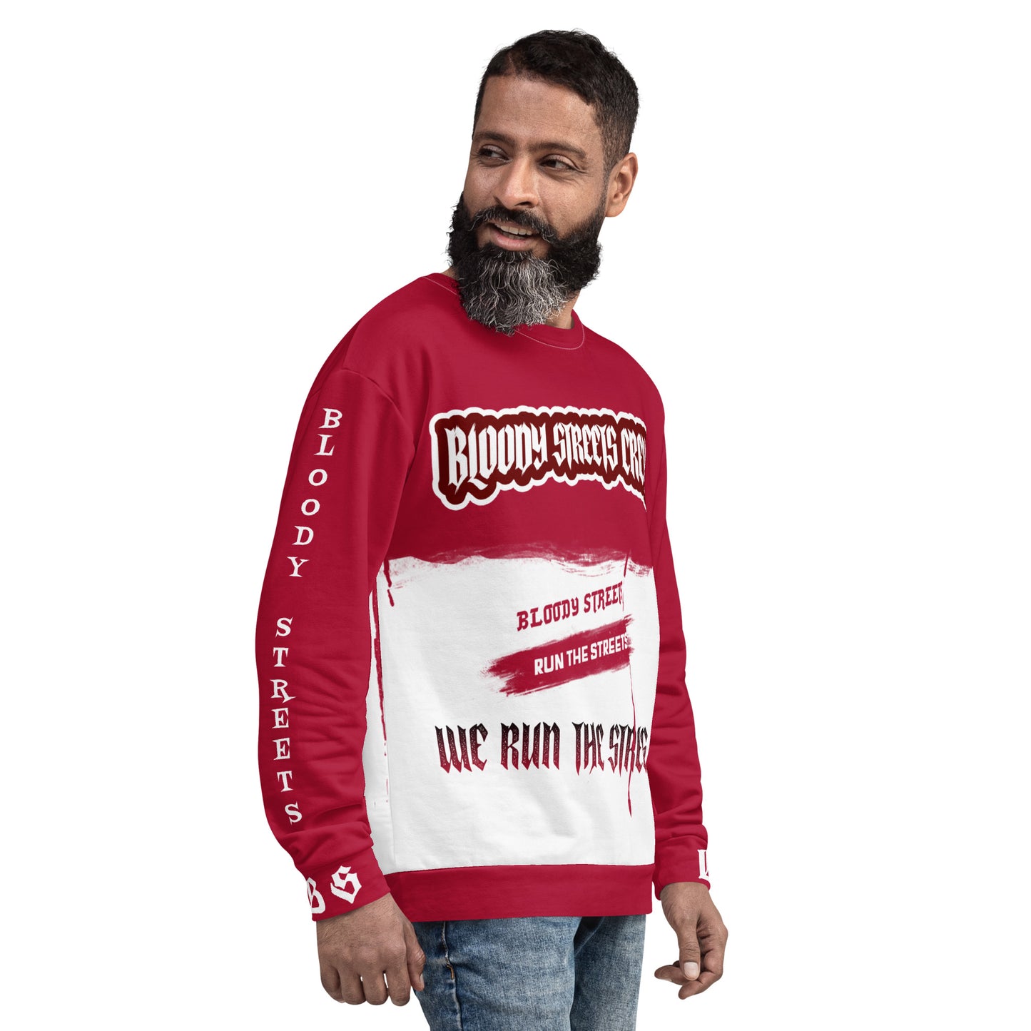 Streetwear Pullover - We Run The Streets: Das lässige Unisex Addribut für jeden Look - BLOODY-STREETS.DE Streetwear Herren und Damen Hoodies, T-Shirts, Pullis