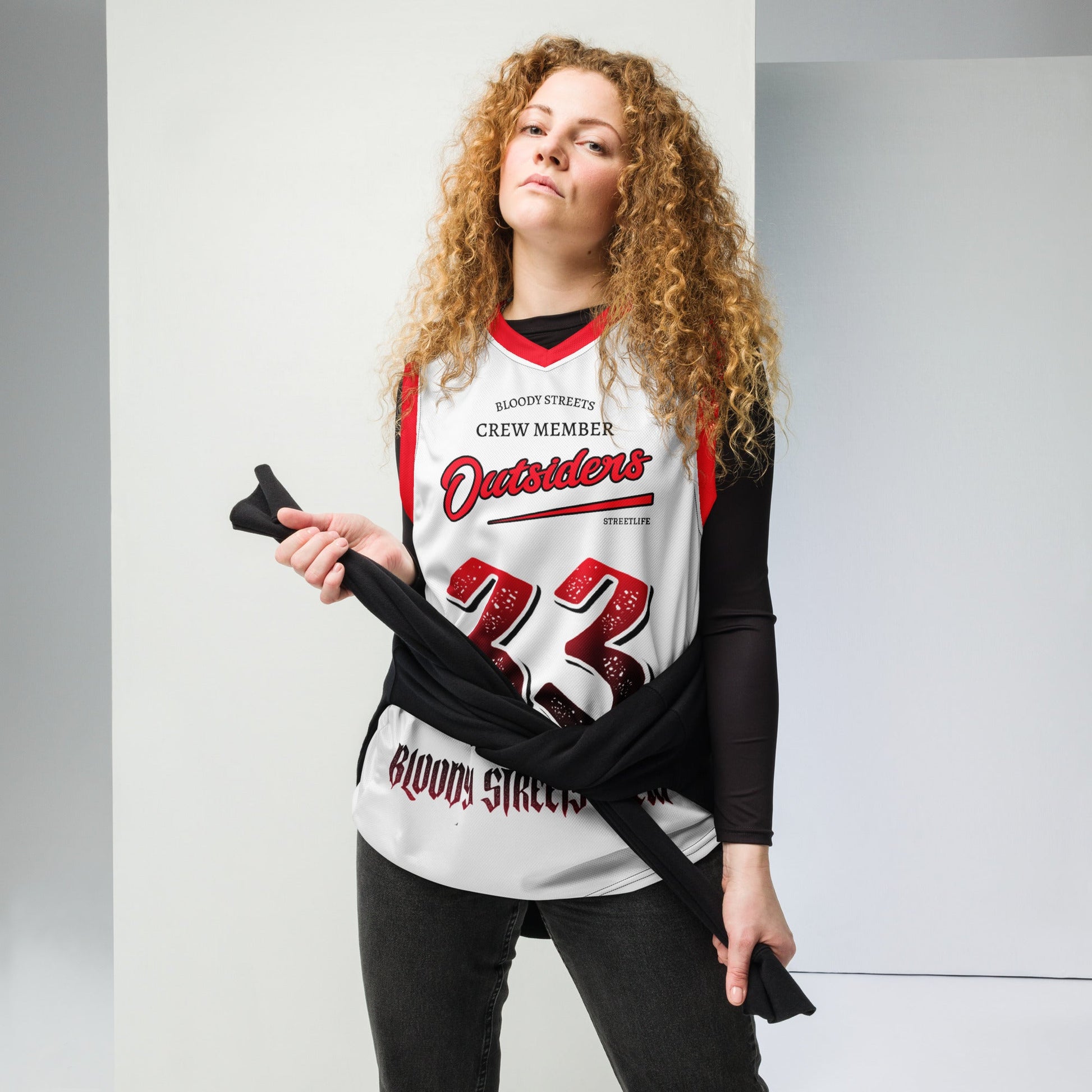 Basketball Jersey - BS OUTSIDERS - Unisex Recycled - BLOODY-STREETS.DE Streetwear Herren und Damen Hoodies, T-Shirts, Pullis