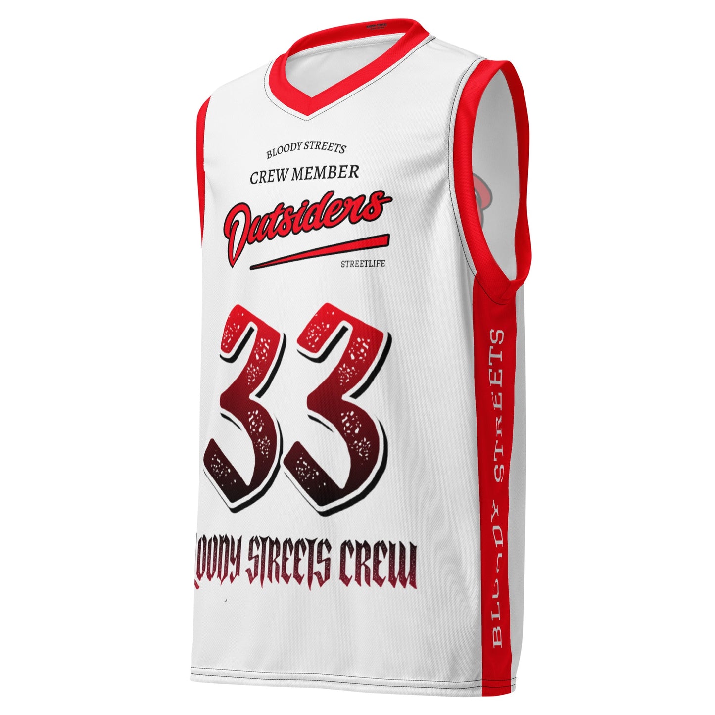 Basketball Jersey - BS OUTSIDERS - Unisex Recycled - BLOODY-STREETS.DE Streetwear Herren und Damen Hoodies, T-Shirts, Pullis