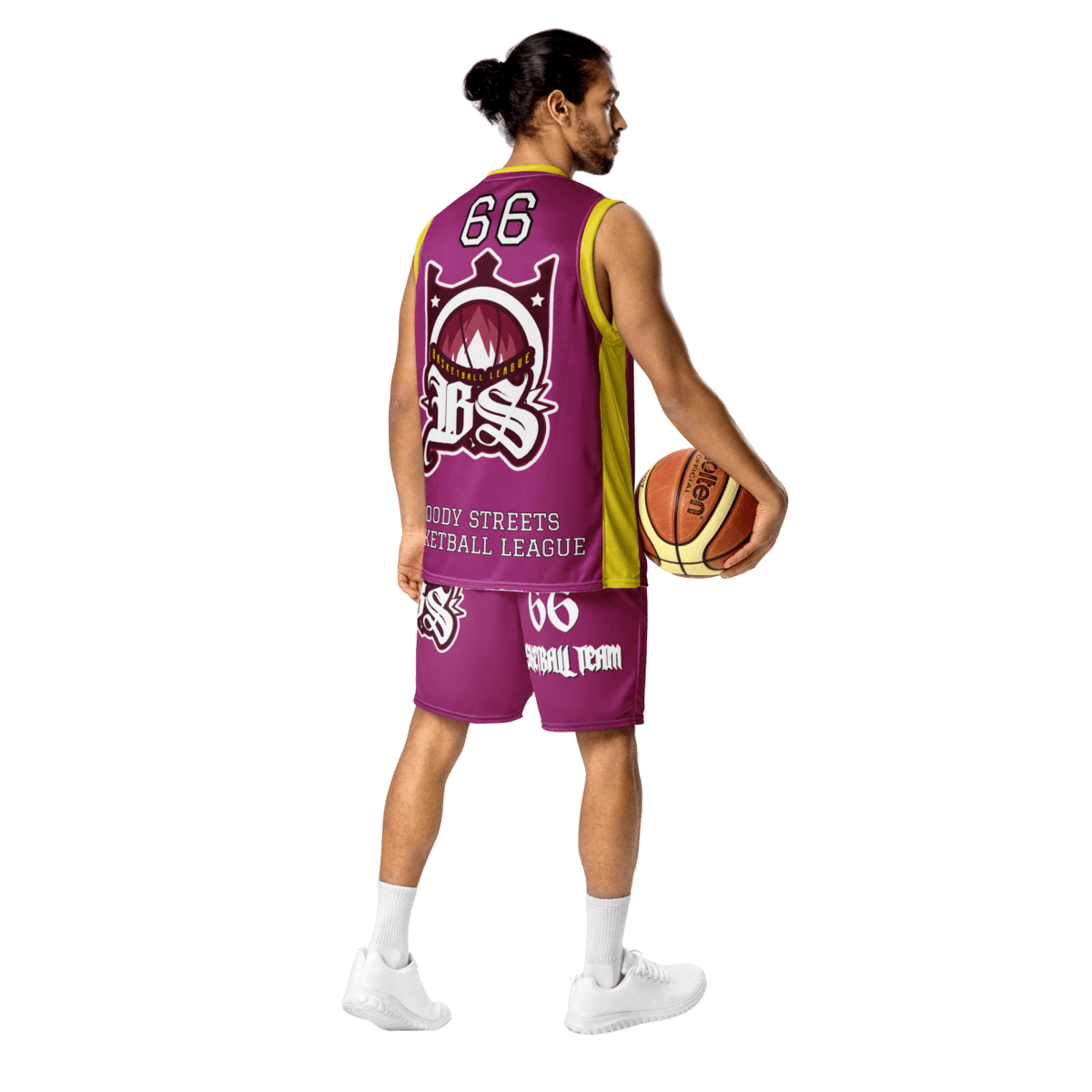 Basketball Trikot Spar - Set Purple - BLOODY - STREETS.DE Streetwear Herren und Damen Hoodies, T-Shirts, Pullis