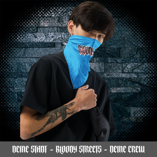 Bloody Streets Crew Bandana BLUE - BLOODY - STREETS.DE Streetwear Herren und Damen Hoodies, T-Shirts, Pullis