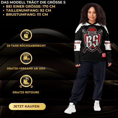 Bloody Streets Hockey Trikot - BLOODY-STREETS.DE Streetwear Herren und Damen Hoodies, T-Shirts, Pullis