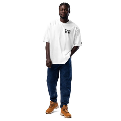 BS - CLASSIC OG - Schweres oversized T-Shirt - mit Stickerei - BLOODY - STREETS.DE Streetwear Herren und Damen Hoodies, T-Shirts, Pullis