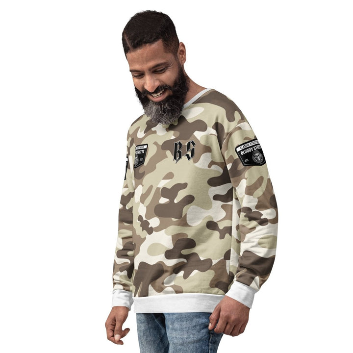 Classic Streetwear Pullover OG SAND STORM - BLOODY - STREETS.DE Streetwear Herren und Damen Hoodies, T-Shirts, Pullis